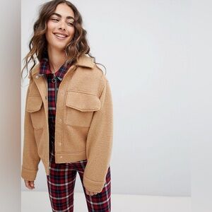 Monki Camel Coat
